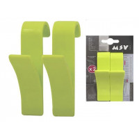 Cârlige pentru suportul de uscarea prosoapelor MSV 2buc, verde, din plastic Cârlige pentru suportul de uscarea prosoapelor MSV 2buc, verde, din plastic