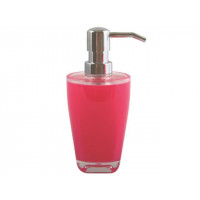 Dozator pentru săpun MSV Tahiti roz, din plastic Dozator pentru săpun MSV Tahiti roz, din plastic