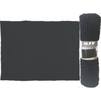 Коврик для ванной комнаты 40X60cm MSV Chenille черн, микрофибра