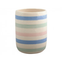 Păhar pentru periuțe de dinți MSV Deauville pastel, din ceramică Păhar pentru periuțe de dinți MSV Deauville pastel, din ceramică