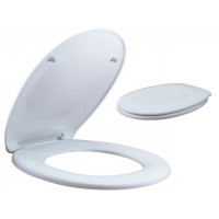 Capac pentru closet Gepard Ohajo alb, fixare plastica, duroplast Capac pentru closet Gepard Ohajo alb, fixare plastica, duroplast