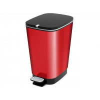 Ведро для мусора с педалью Chic Bin 25l, 26X40XH45cm, красн Ведро для мусора с педалью Chic Bin 25l, 26X40XH45cm, красн