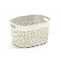 Корзина KIS Filo 18l, 38X28X22cm, белая Корзина KIS Filo 18l, 38X28X22cm, белая