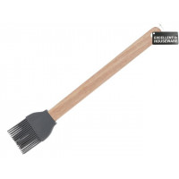 Perie pentru patiserie EH 26/28cm din silicon, maner lemn Perie pentru patiserie EH 26/28cm din silicon, maner lemn
