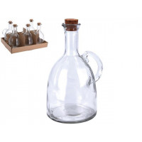 Sticla pentru ulei/otet EH 500ml, 18.5cm, cu pluta Sticla pentru ulei/otet EH 500ml, 18.5cm, cu pluta