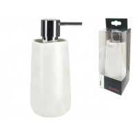 Dozator pentru săpun Spirella Sina, albă din ceramică Dozator pentru săpun Spirella Sina, albă din ceramică