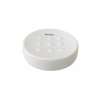 Săpunieră Spirella Tube 11X11X2.6cm albă, portelan Săpunieră Spirella Tube 11X11X2.6cm albă, portelan