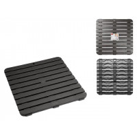 Настил для душа Tatay 55X55X3cm коричневый, пластик