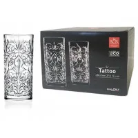 Набор тумблеров HB Tattoo 6шт, 370ml