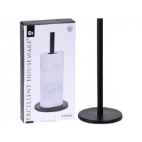 Suport pentru prosoape de hartie EH 32cm, metal, negru Suport pentru prosoape de hartie EH 32cm, metal, negru