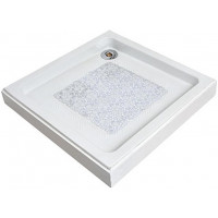 Коврик для душа 50X50cm Tendance Bubbles прозрачный, PVC
