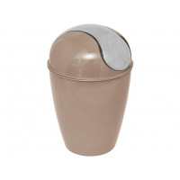 Cos pentru gunoi cu capac batant Conical 5l, bej Cos pentru gunoi cu capac batant Conical 5l, bej
