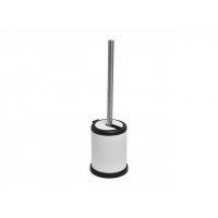 Щетка WC c подставкой Tendance Stan H39cm, D11.5cm, металл, бел
