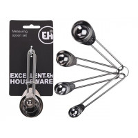 Set linguri de masurare EH 4buc 13cm, inox Set linguri de masurare EH 4buc 13cm, inox