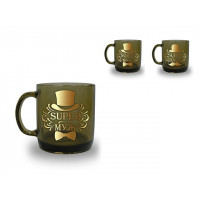 Cana 420ml din sticla GI Verso Design Cana 420ml din sticla GI Verso Design