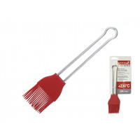 Perie pentru patiserie Ghidini Eccomi 18cm, silicon/metal Perie pentru patiserie Ghidini Eccomi 18cm, silicon/metal