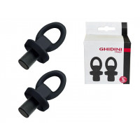 Set dopuri pentru sticle cu deschizator Ghidini Sommelier 2buc Set dopuri pentru sticle cu deschizator Ghidini Sommelier 2buc