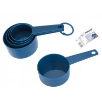 Set recipiente de masurare cu mane Elemental 4buc, plastic Set recipiente de masurare cu mane Elemental 4buc, plastic