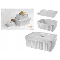 Cutie de depozitare Econova Velvet 6.55l, 29.5X22.5X11cm, gri, cu capac Cutie de depozitare Econova Velvet 6.55l, 29.5X22.5X11cm, gri, cu capac