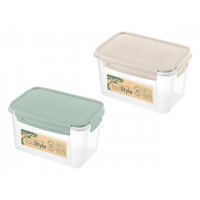 Контейнер пищевой Filalex EcoStyle Lock&Ok 1.5l, 18.6X12.2X10.5cm Контейнер пищевой Filalex EcoStyle Lock&Ok 1.5l, 18.6X12.2X10.5cm