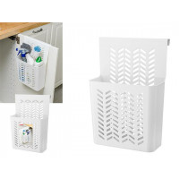 Coș suspendabil pe usa Econova 24X12X34cm alb Coș suspendabil pe usa Econova 24X12X34cm alb
