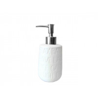 Dozator pentru săpun Tendance Relax 430ml, albă din ceramică Dozator pentru săpun Tendance Relax 430ml, albă din ceramică