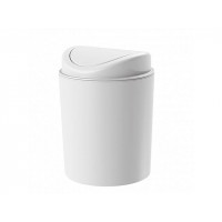 Coș pentru gunoi cu capac batant Bytplast 1l, 11.5X11.5X15.3cm, alb Coș pentru gunoi cu capac batant Bytplast 1l, 11.5X11.5X15.3cm, alb