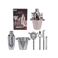 Set pentru bar EH 6buc: galeata, shaker, cleste, cutit, sita, deschizator Set pentru bar EH 6buc: galeata, shaker, cleste, cutit, sita, deschizator