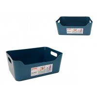 Корзина Econova Scandi 4.6l, 27X19X10.5cm, синяя Корзина Econova Scandi 4.6l, 27X19X10.5cm, синяя