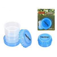 Pahar pliabil BoyScout 200ml, plastic Pahar pliabil BoyScout 200ml, plastic