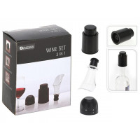 Set pentru somelier EH 3buc: 2 dopuri, palnie Set pentru somelier EH 3buc: 2 dopuri, palnie