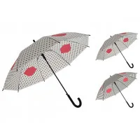 Зонт-трость D99cm Piove с рисунком