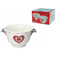 Fructiera-strecuratoare din ceramica 21cm Tognana Dolce Love Fructiera-strecuratoare din ceramica 21cm Tognana Dolce Love