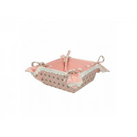 Корзина тканевая AF Ortigia Rosa 21X21X10cm Корзина тканевая AF Ortigia Rosa 21X21X10cm