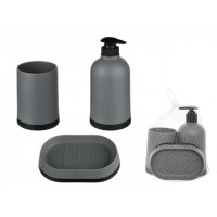 Set pentru baie Five gri, 3 unități Set pentru baie Five gri, 3 unități