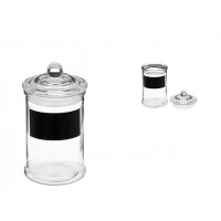 Borcan din sticla Five 0.12l 11.5cm Borcan din sticla Five 0.12l 11.5cm