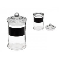 Borcan din sticla Five 0.35l 15cm Borcan din sticla Five 0.35l 15cm