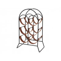 Suport de 6 sticle 3 nivele 15X25X42cm, metal Suport de 6 sticle 3 nivele 15X25X42cm, metal