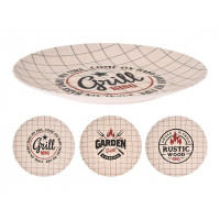 Farfurie EH Grill 25cm, din plastic