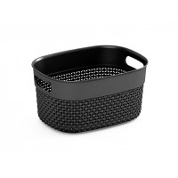 Корзина KIS Filo 3.5l, 24Х18Х12cm, темно-серый Корзина KIS Filo 3.5l, 24Х18Х12cm, темно-серый