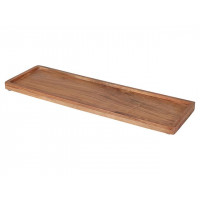 Tava de sevire lemn de salcam 45X14X2.5cm Tava de sevire lemn de salcam 45X14X2.5cm