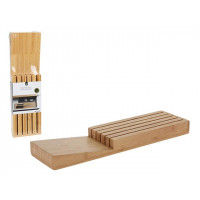 Suport din bambus pentru cutite 39X11X3.5cm Suport din bambus pentru cutite 39X11X3.5cm
