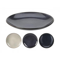 Farfurie de deser 22.5cm Reactiv Glaze, ceramic? glazurat?