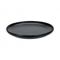 Тарелка десертная 21cm Glaze finishe ”Black”, керамика Тарелка десертная 21cm Glaze finishe ”Black”, керамика
