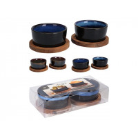 Set pentru aperitiv EH 4unitati, 2XD10cm, 2XD9cm Set pentru aperitiv EH 4unitati, 2XD10cm, 2XD9cm