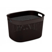 Корзина KIS Filo 30l, 44Х33Х27cm, темно-серый Корзина KIS Filo 30l, 44Х33Х27cm, темно-серый