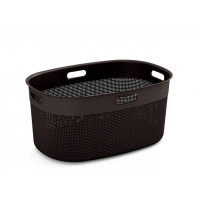 Корзина KIS Filo 45l, 59Х39Х27cm, темно-серый Корзина KIS Filo 45l, 59Х39Х27cm, темно-серый