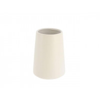 Păhar pentru periuțe de dinți Tendance Solid, albă din ceramică Păhar pentru periuțe de dinți Tendance Solid, albă din ceramică