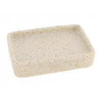 Săpunieră Tendance Sand Effect, bej, poliresină Săpunieră Tendance Sand Effect, bej, poliresină