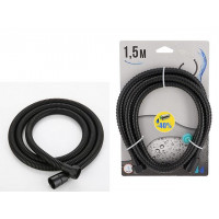 Furtun pentru duș Tendance 1.5cm, negru, inox Furtun pentru duș Tendance 1.5cm, negru, inox